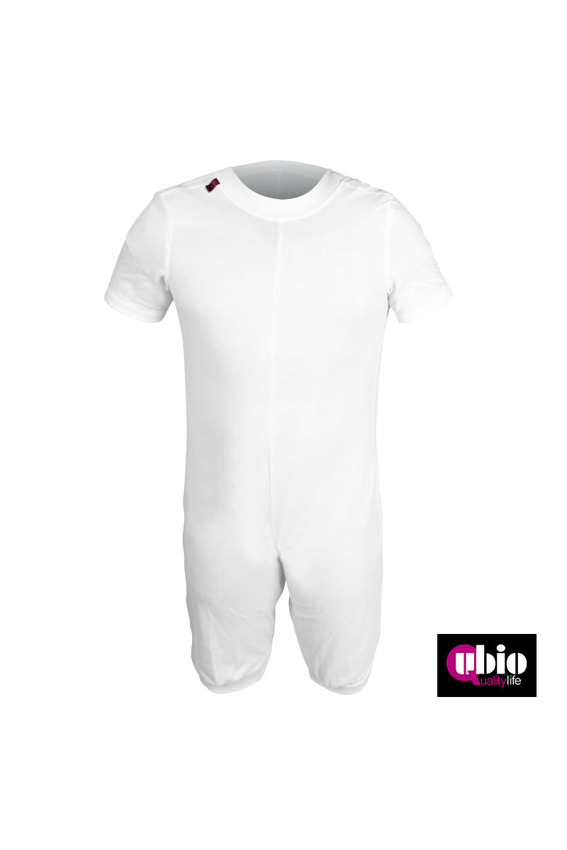 PIJAMA ANTIPAÑAL SANITIZED CORTO BLANCO