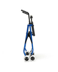 Andador Cadeo Rollator azul con freno por presión